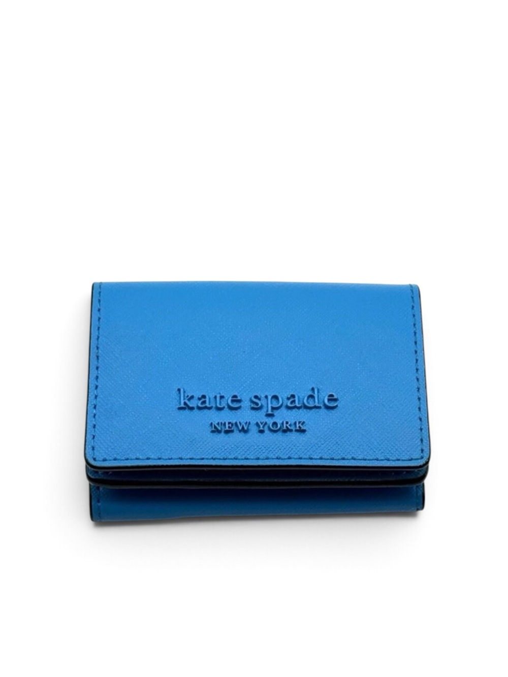 Kate Spade Cameron Monotone Micro Trifold Wallet Oceanside WLRU6199